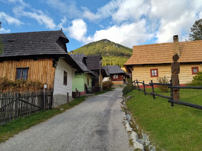 The marvelous village Vlkolinec, one of the four Slovak villages
