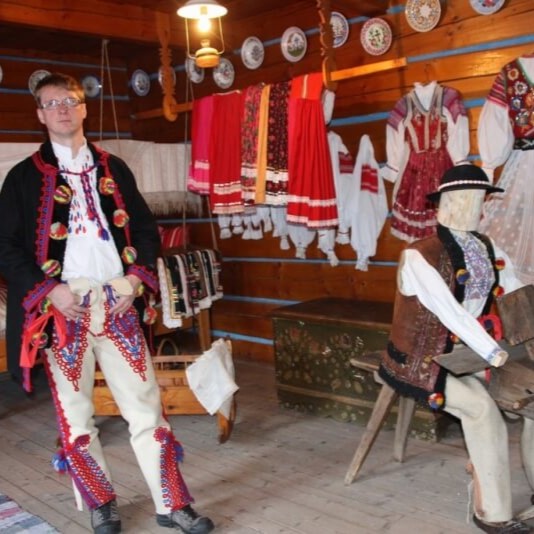 Zdiar, traditional suit of local Goral people
