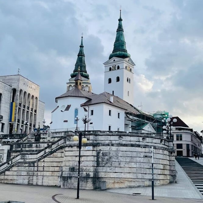Slovakia by train, Holy Trinity Cathedral