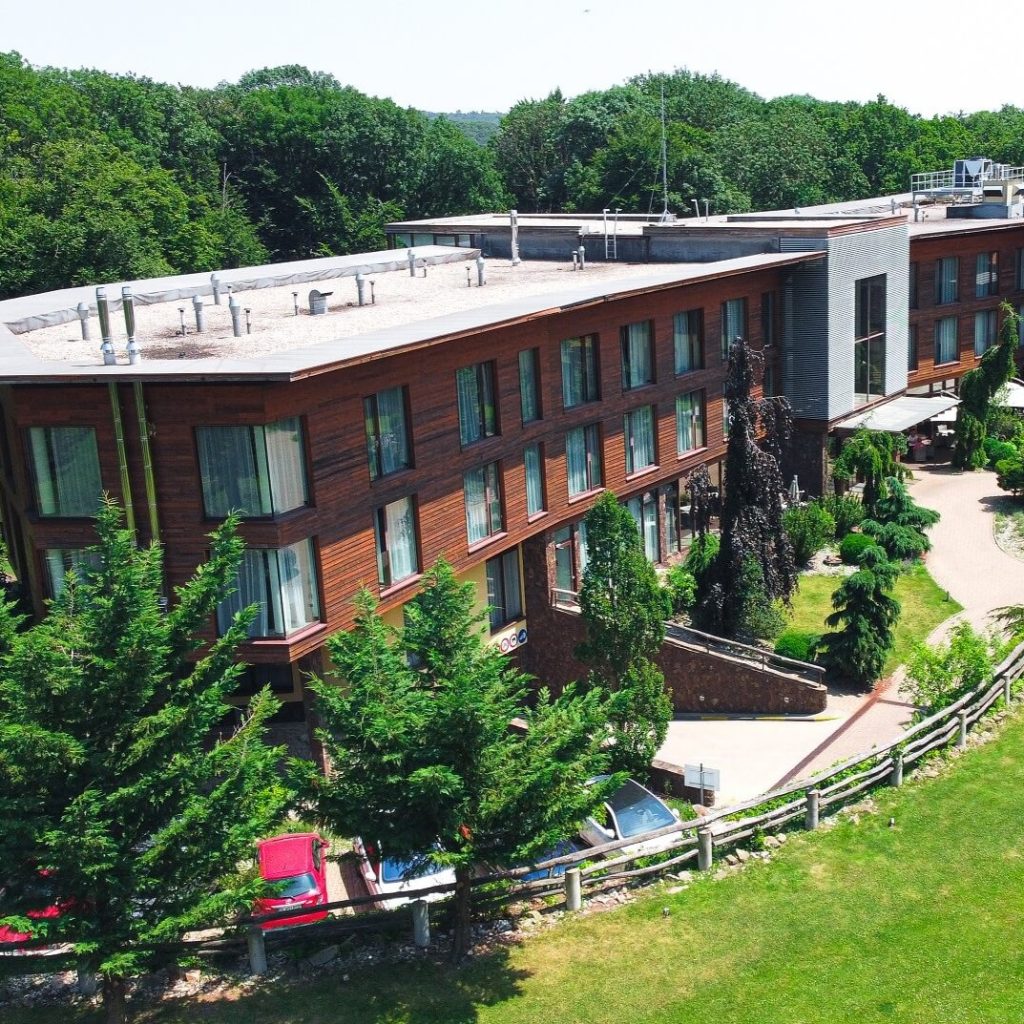 A tranquil retreat nestled in the greenery, offering relaxation and comfort for an unforgettable Incentive Nature Bratislava Getaway.